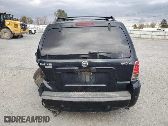 2006 Mercury Mariner Luxury with VIN 4M2CU57156KJ04794, listed as a Copart auction lot 79893144 with 179,100 mi miles and Non repairable. Bid and sale history available at DreamBid. Image 6.