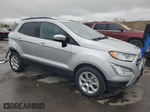 2018 Ford EcoSport SE with VIN MAJ3P1TE8JC233376, listed as a Copart auction lot 52595595 with 36,078 mi miles and Salvage Title. Bid and sale history available at carsss.com. Image 4.