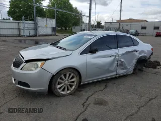 2015 Buick Verano с VIN 1G4PP5SK7F4146172, выставлен на аукционе Copart как лот 55382585 с пробегом 116 666 миль миль и Списание • Salvage title. История ставок и продаж доступна на DreamBid. Изображение 1.