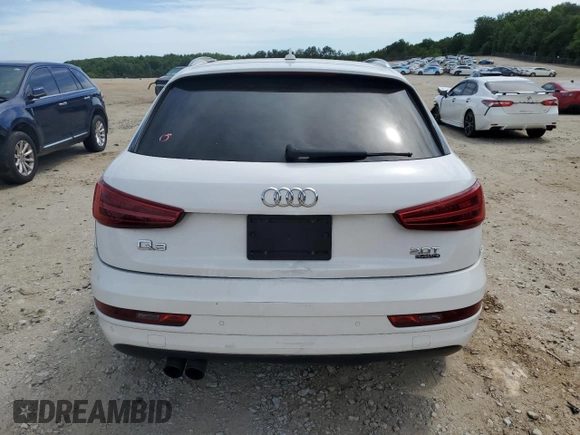 2017 Audi Q3 Premium with VIN WA1ECCFS0HR009810, listed as a Copart auction lot 51091023 with 68,454 mi miles. Bid and sale history available at carsss.com. Image 6.