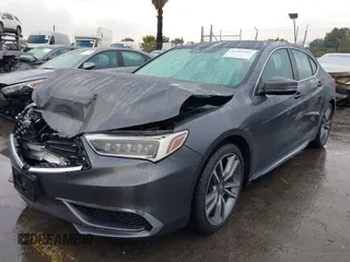 2020 Acura TLX w/Technology Pkg with VIN 19UUB2F42LA003192, listed as a IAAI auction lot 41482802 with 34,995 mi miles. Bid and sale history available at carsss.com. Image 2.