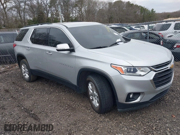 2021 Chevrolet Traverse LT with VIN 1GNERHKW3MJ214421, listed as a IAAI auction lot 42026355 with Not provided miles and . Bid and sale history available at DreamBid. Image 1.