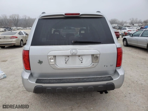 2003 Honda Pilot EX with VIN 2HKYF18753H551640, listed as a Copart auction lot 86652314 with 22,118 mi miles and Salvage Title. Bid and sale history available at carsss.com. Image 6.