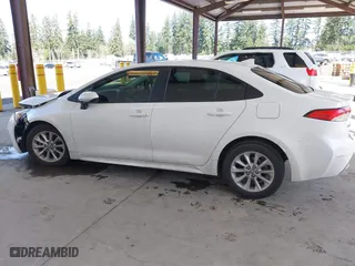 2020 Toyota Corolla LE with VIN JTDHPRAE6LJ056116, listed as a IAAI auction lot 41906804 with 43,634 mi miles. Bid and sale history available at carsss.com. Image 15.