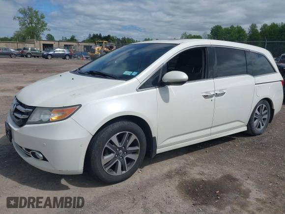 2015 Honda Odyssey Touring Elite с VIN 5FNRL5H91FB012330, выставлен на аукционе IAAI как лот 42307107 с пробегом 152 087 миль миль и . История ставок и продаж доступна на DreamBid. Изображение 18.