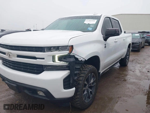 2021 Chevrolet Silverado 1500 RST with VIN 3GCUYEED8MG479014, listed as a IAAI auction lot 41405943 with 62,977 mi miles. Bid and sale history available at carsss.com. Image 17.