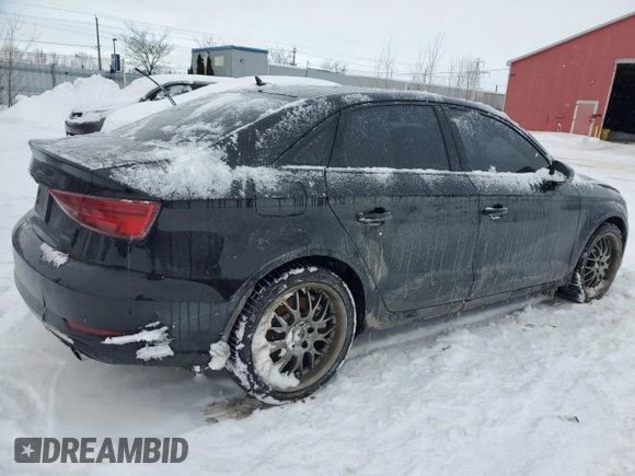 2019 Audi A3 Sedan Premium with VIN WAUBEGFF0KA121944, listed as a Copart auction lot 45492645 with 110,528 mi miles and Salvage Title. Bid and sale history available at carsss.com. Image 3.