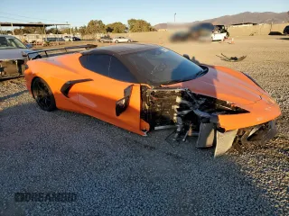 2024 Chevrolet Corvette 2LT z VIN 1G1YB2D43R5125766, wystawiony jako Copart lot #88470315 z przebiegiem Nie podano mil oraz Szkoda całkowita • Salvage title. Historia ofert i sprzedaży dostępna na DreamBid. Obrazek 4.