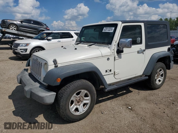 2008 Jeep Wrangler X с VIN 1J4FZ24188L503312, выставлен на аукционе Copart как лот 62013324 с пробегом 174 344 миль миль и Списание • Salvage title. История ставок и продаж доступна на DreamBid. Изображение 1.
