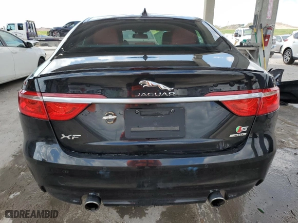 2016 Jaguar XF S with VIN SAJBM4BV2GCY05781, listed as a Copart auction lot 52894265 with 68,346 mi miles and Salvage Title. Bid and sale history available at carsss.com. Image 6.