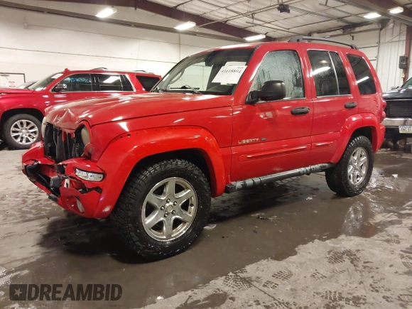 2003 Jeep Liberty Limited with VIN 1J4GL58K13W544088, listed as a IAAI auction lot 41618894 with 179,027 mi miles and . Bid and sale history available at DreamBid. Image 2.