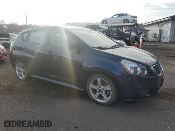 2009 Pontiac Vibe w/1SB with VIN 5Y2SP67089Z456771, listed as a Copart auction lot 78451704 with 187,575 mi miles and Clean Title. Bid and sale history available at carsss.com. Image 4.