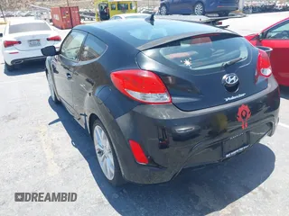 2013 Hyundai Veloster w/Gray Int with VIN KMHTC6AD2DU140750, listed as a IAAI auction lot 42615351 with 191,873 mi miles and . Bid and sale history available at DreamBid. Image 3.