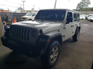 2023 Jeep Wrangler Sport S with VIN 1C4HJXDN5PW542913, listed as a Copart auction lot 48263205 with 44,544 mi miles and Clean Title. Bid and sale history available at DreamBid. Image 1.