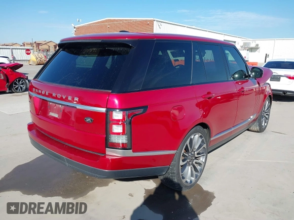 2013 Land Rover Range Rover SC with VIN SALGS2EF8DA115469, listed as a IAAI auction lot 41274925 with 133,432 mi miles and . Bid and sale history available at DreamBid. Image 4.