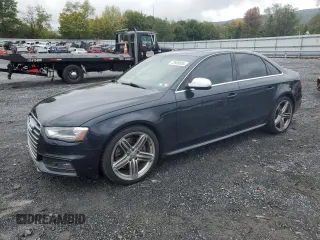 2015 Audi S4 Premium Plus with VIN WAUDGAFL9FA125132, listed as a Copart auction lot 72903834 with 0 mi miles and Salvage Title. Bid and sale history available at carsss.com. Image 1.