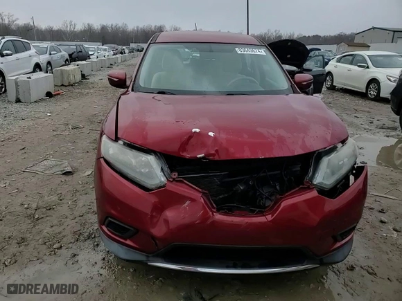 2015 Nissan Rogue S with VIN KNMAT2MTXFP530651, listed as a Copart auction lot 83643674 with 161,201 mi miles and Salvage Title. Bid and sale history available at carsss.com. Image 15.