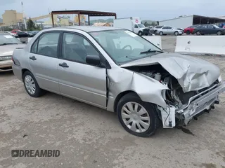 2006 Mitsubishi Lancer ES with VIN JA3AJ26E36U043781, listed as a IAAI auction lot 41778580 with 166,141 mi miles. Bid and sale history available at carsss.com. Image 1.