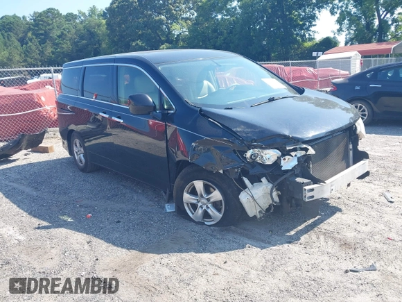 2013 Nissan Quest SV with VIN JN8AE2KP2D9065658, listed as a IAAI auction lot 42482209 with 171,989 mi miles and . Bid and sale history available at DreamBid. Image 1.