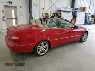 2007 Mercedes-Benz CLK-Class 3.5L with VIN WDBTK56F17T082571, listed as a Copart auction lot 74328314 with 0 mi miles and Clean Title. Bid and sale history available at carsss.com. Image 3.