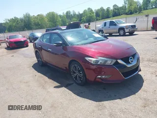 2016 Nissan Maxima SV z VIN 1N4AA6AP9GC397075, wystawiony jako IAAI lot #42028533 z przebiegiem Nie podano mil oraz . Historia ofert i sprzedaży dostępna na DreamBid. Obrazek 1.