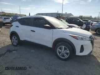 2021 Nissan Kicks S z VIN 3N1CP5BV1ML529192, wystawiony jako Copart lot #50658615 z przebiegiem Nie podano mil oraz Szkoda całkowita • Salvage title. Historia ofert i sprzedaży dostępna na DreamBid. Obrazek 4.