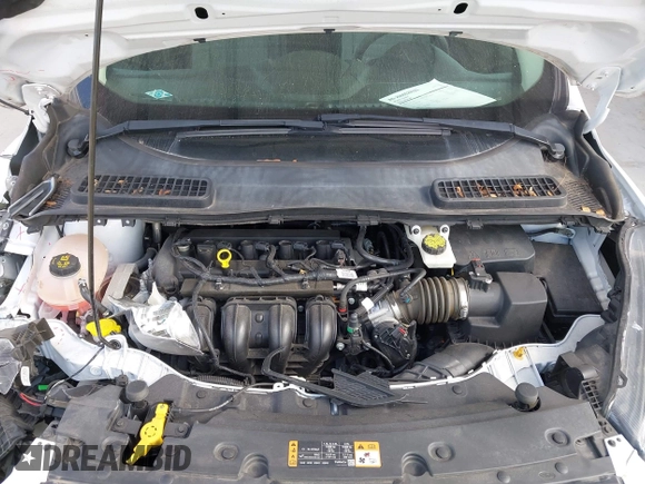 2018 Ford Escape S with VIN 1FMCU0F74JUB68106, listed as a IAAI auction lot 41939286 with 45,168 mi miles. Bid and sale history available at carsss.com. Image 10.