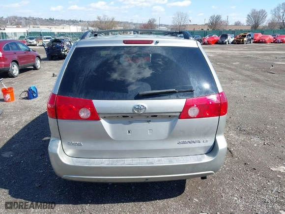 2006 Toyota Sienna CE with VIN 5TDZA23CX6S435748, listed as a IAAI auction lot 41877977 with 217,709 mi miles. Bid and sale history available at carsss.com. Image 17.