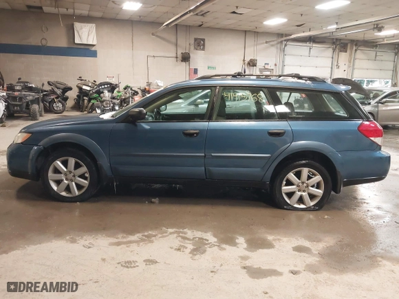 2008 Subaru Outback (Natl) i with VIN 4S4BP61CX87353232, listed as a IAAI auction lot 41415768 with 155,860 mi miles. Bid and sale history available at carsss.com. Image 12.