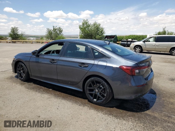 2025 Honda Civic Sport with VIN 2HGFE2F54SH597339, listed as a Copart auction lot 59795335 with 228 mi miles and Clean title. Bid and sale history available at DreamBid. Image 2.