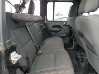 2023 Jeep Wrangler Rubicon with VIN 1C4HJXFG8PW653101, listed as a Copart auction lot 47422165 with 13,532 mi miles and Salvage title. Bid and sale history available at DreamBid. Image 10.