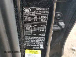 2020 Land Rover Range Rover Evoque SE z VIN SALZP2FX3LH063238, wystawiony jako Copart lot #50566045 z przebiegiem 95 712 mil mil oraz Szkoda całkowita • Salvage title. Historia ofert i sprzedaży dostępna na DreamBid. Obrazek 13.
