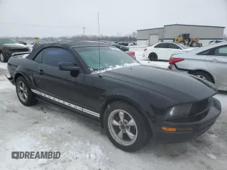 2005 Ford Mustang Deluxe z VIN 1ZVFT84N355220696, wystawiony jako Copart lot #43260575 z przebiegiem 158 180 mil mil oraz Nie do naprawy • Non repairable. Historia ofert i sprzedaży dostępna na DreamBid. Obrazek 4.