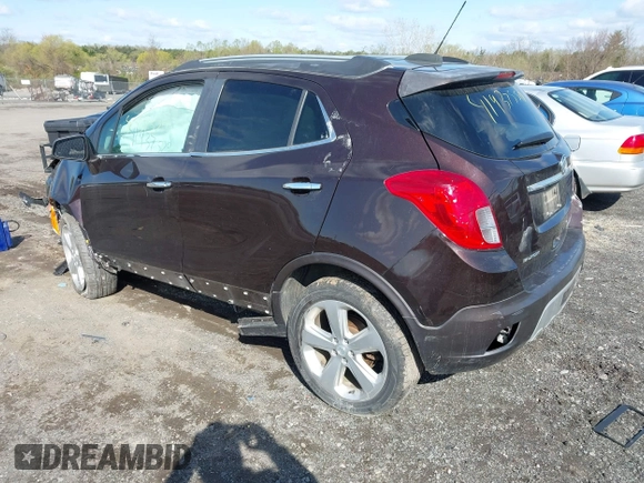 2015 Buick Encore with VIN KL4CJASB6FB125820, listed as a IAAI auction lot 41937550 with 115,505 mi miles. Bid and sale history available at carsss.com. Image 3.