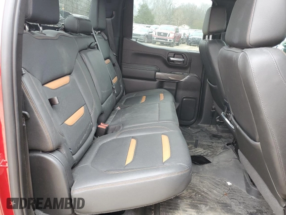 2021 GMC Sierra 1500 AT4 with VIN 3GTU9EET4MG461596, listed as a Copart auction lot 87712205 with 61,706 mi miles and Salvage Title. Bid and sale history available at carsss.com. Image 11.