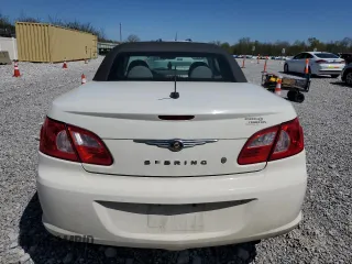 2008 Chrysler Sebring LX with VIN 1C3LC45K48N226681, listed as a Copart auction lot 52765405 with 181,780 mi miles and Salvage Title. Bid and sale history available at carsss.com. Image 6.