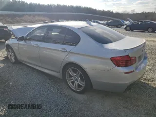 2014 BMW 5 Series 535i with VIN WBA5B1C56EDZ37168, listed as a Copart auction lot 42676905 with Not Provided miles and Salvage Title. Bid and sale history available at DreamBid. Image 2.