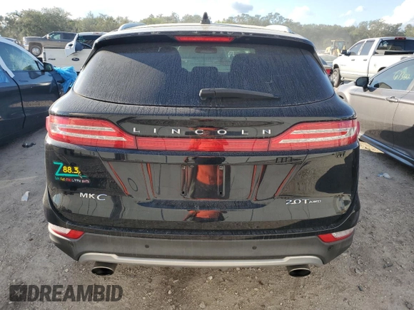 2017 Lincoln MKC Reserve with VIN 5LMCJ3D91HUL14029, listed as a Copart auction lot 87062044 with 122,853 mi miles and Salvage Title. Bid and sale history available at DreamBid. Image 6.