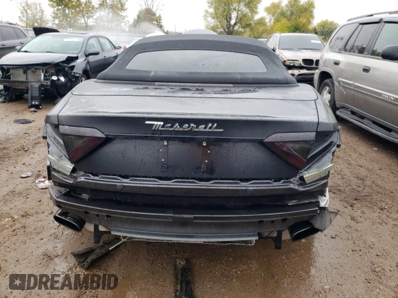 2015 Maserati GranTurismo Sport with VIN ZAM45VMA3F0139482, listed as a Copart auction lot 72653563 with 23,872 mi miles and . Bid and sale history available at DreamBid. Image 6.