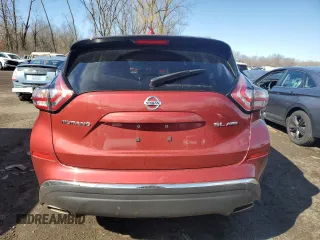 2018 Nissan Murano SL with VIN 5N1AZ2MH5JN130488, listed as a Copart auction lot 48911695 with 133,871 mi miles and Salvage Title. Bid and sale history available at DreamBid. Image 6.