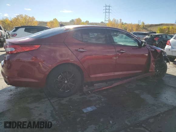 2012 Kia Optima EX with VIN 5XXGN4A68CG027623, listed as a Copart auction lot 77272054 with 112,115 mi miles and Salvage Title. Bid and sale history available at carsss.com. Image 3.