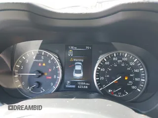 2022 Infiniti Q60 Red Sport 400 with VIN JN1FV7LL5NM680815, listed as a IAAI auction lot 42114128 with 15,584 mi miles and . Bid and sale history available at DreamBid. Image 7.