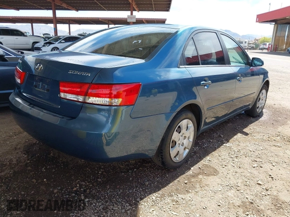 2007 Hyundai Sonata GLS with VIN 5NPET46C17H235185, listed as a IAAI auction lot 42079476 with 184,914 mi miles and . Bid and sale history available at DreamBid. Image 4.