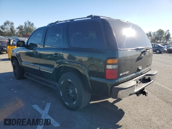 2003 Chevrolet Tahoe LS with VIN 1GNEC13TX3R233366, listed as a Copart auction lot 89020115 with 184,305 mi miles and Salvage Title. Bid and sale history available at carsss.com. Image 2.