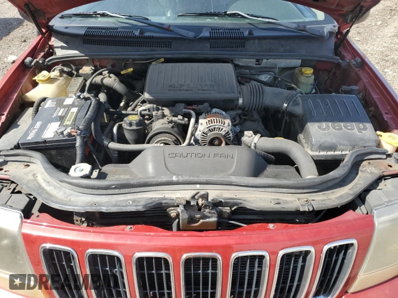 2002 Jeep Grand Cherokee Limited with VIN 1J4GW58N82C182603, listed as a Copart auction lot 57464295 with 240,179 mi miles and Salvage title. Bid and sale history available at DreamBid. Image 11.
