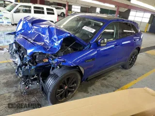 2020 Jaguar F-Pace 25t Premium z VIN SADCJ2FX9LA649485, wystawiony jako Copart lot #59782235 z przebiegiem Nie podano mil oraz Szkoda całkowita • Salvage title. Historia ofert i sprzedaży dostępna na DreamBid. Obrazek 1.