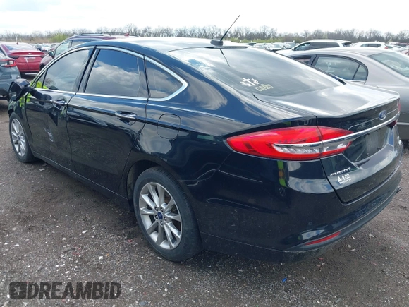 2017 Ford Fusion SE with VIN 3FA6P0HD5HR246038, listed as a IAAI auction lot 41985150 with 144,499 mi miles. Bid and sale history available at carsss.com. Image 3.