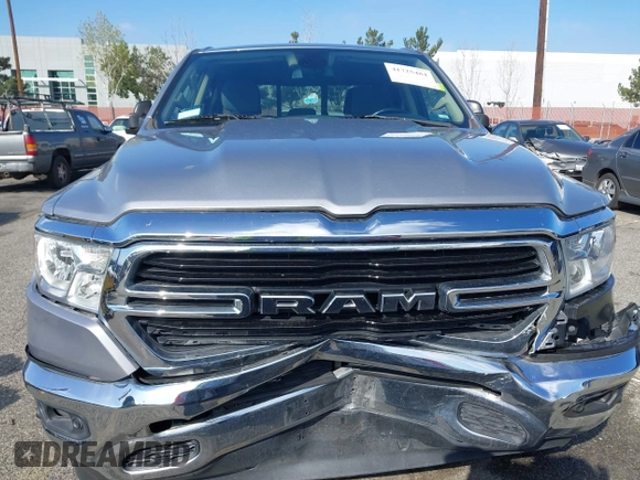 2020 Ram 1500 Big Horn with VIN 1C6RREBT9LN277777, listed as a IAAI auction lot 41725484 with 83,020 mi miles. Bid and sale history available at carsss.com. Image 6.