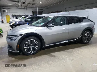 2022 Kia EV6 Wind with VIN KNDC3DLC7N5085270, listed as a Copart auction lot 69578314 with 65,212 mi miles and Salvage Title. Bid and sale history available at carsss.com. Image 1.