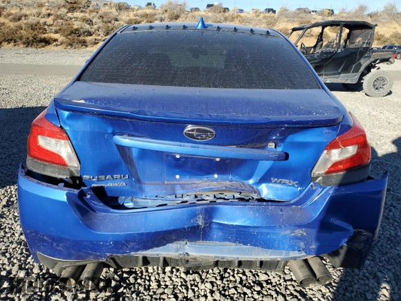 2018 Subaru WRX Premium with VIN JF1VA1C64J8836203, listed as a Copart auction lot 43022135 with 77,843 mi miles and Salvage Title. Bid and sale history available at carsss.com. Image 6.